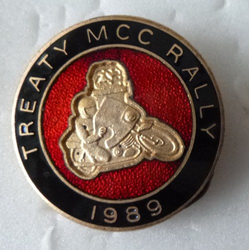 Treaty rally enamel pin - rally,