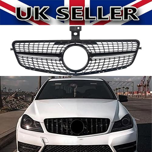 Grill amg silver chrome - amg,