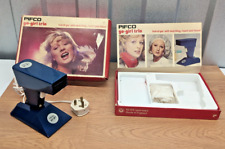 Retro Vintage Pifco Go Girl Trio Hairdryer Boxed with Plastic Hood With Stand