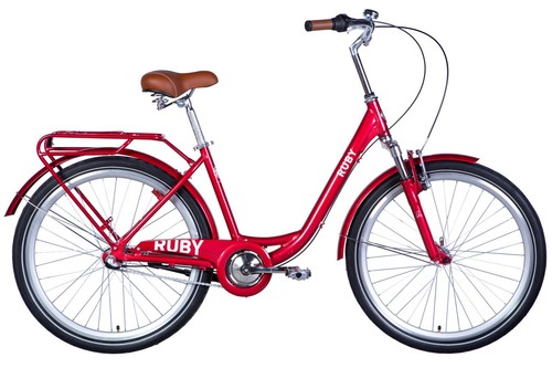 Trekking city bike for women - bike,