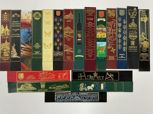 Leather bookmark channel - bookmark,