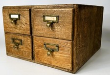 Vintage 4 Drawer Wooden