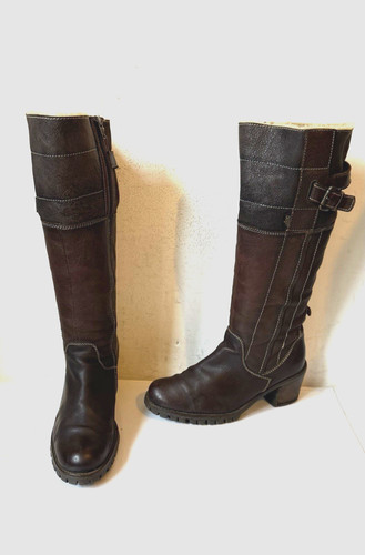 Manas lined leather knee - manas,