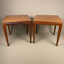 Mid Century Wooden Side Tables