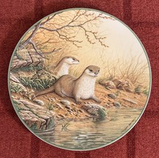 Royal Doulton Otter Pair On A