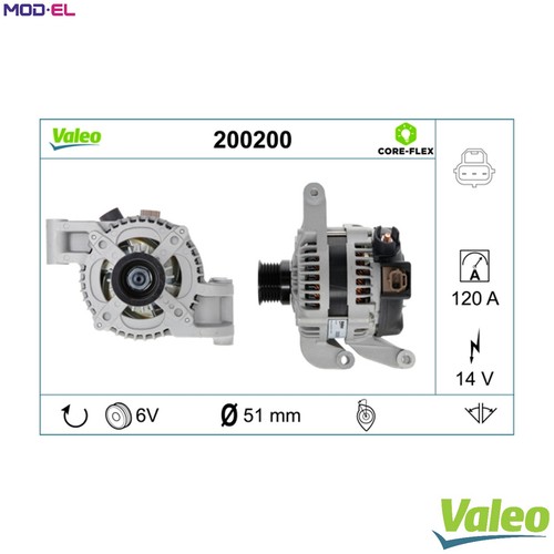 Alternator 200200 for - alternator, ford