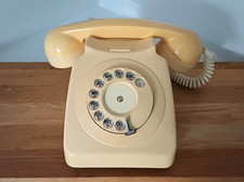 Cream Yellow Vintage Rotary