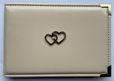 Ivory Double Heart 6”x4”