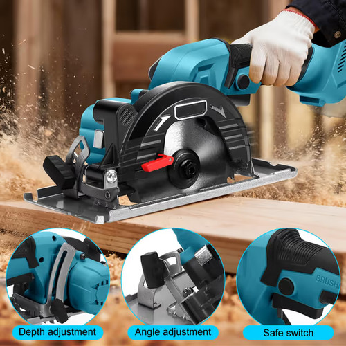 Cordless 5in circular - saw, for