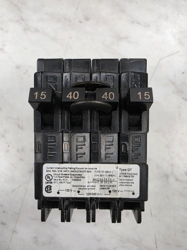Siemens q21540ct quad circuit - quad,