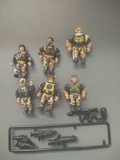 Military Muscle Men Figures X6
