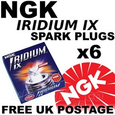 6x NGK IRIDIUM IX UPGRADE