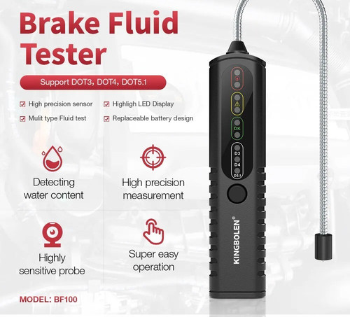Brake fluid tester inspection - brake,