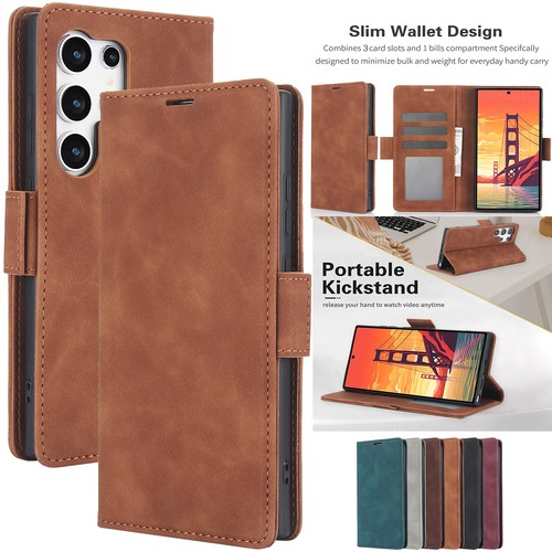 Magnetic leather case - case, for