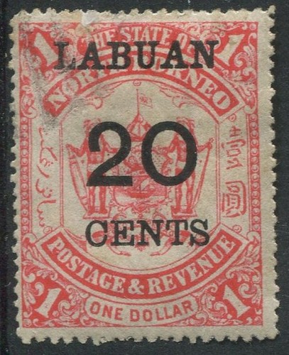 Labuan 1895 20c - 1895, on