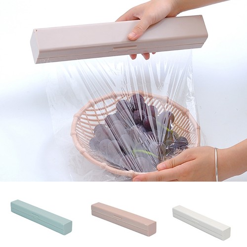 Plastic wrap dispenser with - wrap,