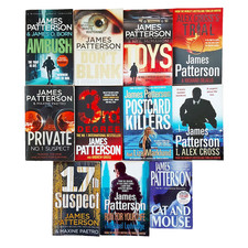 11x James Patterson Books