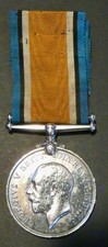 ID WW1 SILVER BRITISH WAR