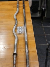 EZ CURL AND STRAIGHT 'ONE-INCH' BARS