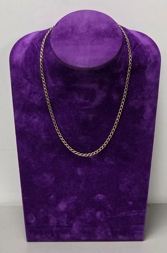 9ct yellow gold curb - yellow,