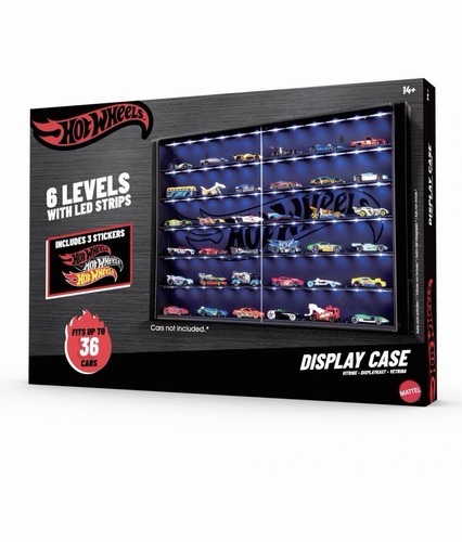 Hot wheels level display - hot,