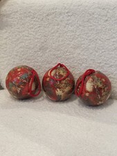 3 Vintage Father Christmas