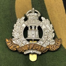 The Suffolk Regiment Cap Badge