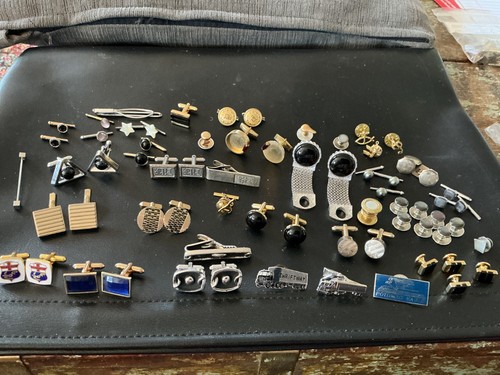 Cufflinks studs tie - tie, clips