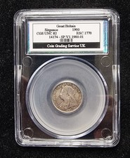 1900 Victoria SIXPENCE Silver