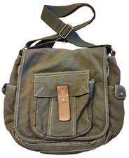 Fat Face Army Green Canvas