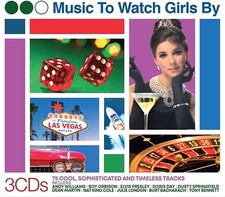 Music To Watch Girls By 3-CD NEW SEALED Andy Williams/Scott Walker/Dean Martin+