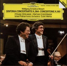 Sinfonia Concertante K.364 · Concertone K.190 Wolfgang Amadeus Mozart CD