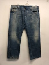 DIESEL KURREN BLUE DENIM JEANS