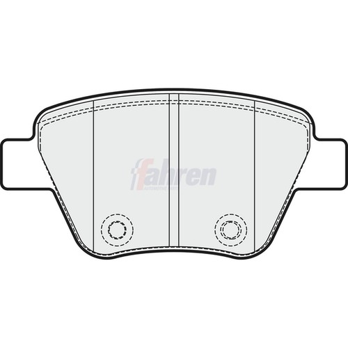 Brake pads set for - pads, vw