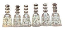 SET OF 6 ETCHED STIRRUP CUPS