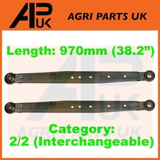 Pair of Cat 2 Lower Link Lift Arms for Massey Ferguson 260 360 362 372 Tractor