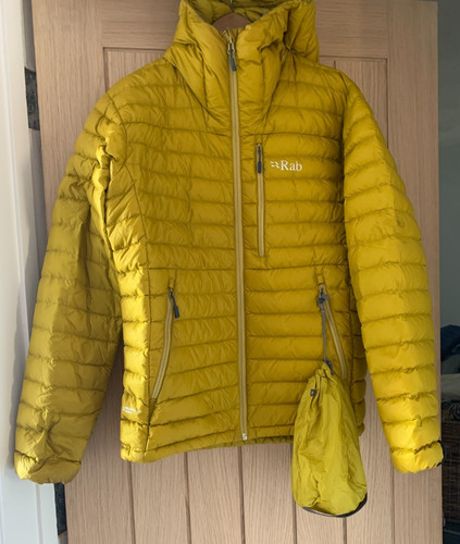 Rab microlight mustard - microlight, size
