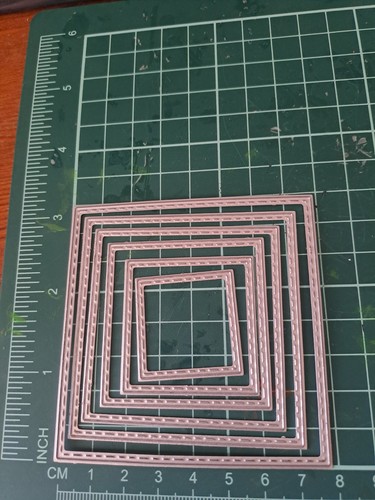 8x8cm nesting square - nesting, dies,
