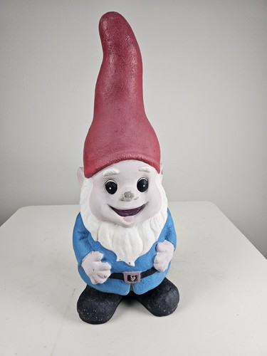 Vintage large garden gnome - garden,
