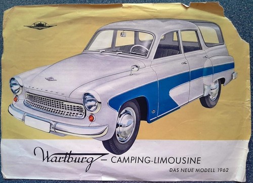 Wartburg 311 camping brochure - 311,