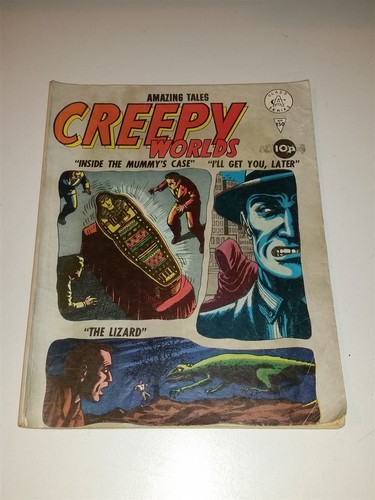 Creepy worlds 150 alan - #150, class