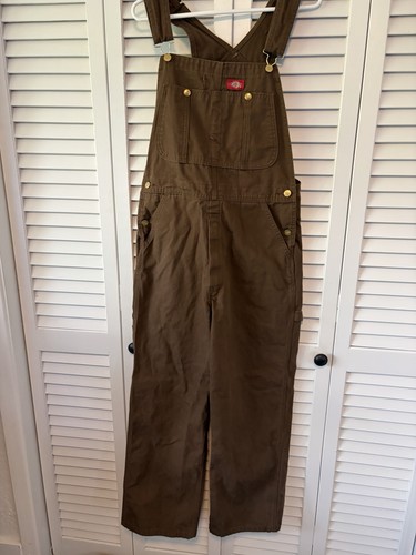 Dickies unisex brown overhauls - dickies,