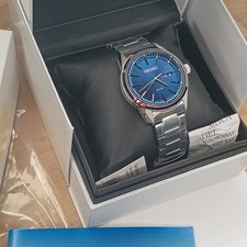 Seiko Solar Blue Dial SNE525P1