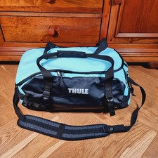 Thule Chasm Small 40L / Litre Duffel Pack Bag Holdall Aqua Aquamarine Black