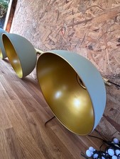 Refinished Vintage Snooker Lights