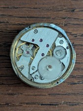 Oriosa, Unitas, Mens 17 Jewels Watch Movement/Dial/Hands to Restore #N940