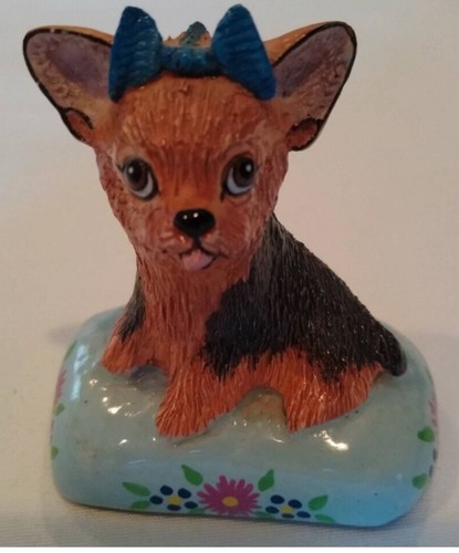 Basil matthews ceramic yorkie - ceramic,
