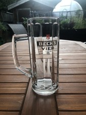 Becks Vier Stien Glass 0.5 LTR , Excellent Condition 