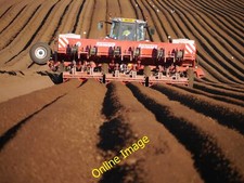 Photo 6x4 Potato Planting Near Chapel Wood Lambden A Massey Ferguson 6495 c2012