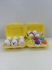 2 X TOMY Hide and Squeak Eggs